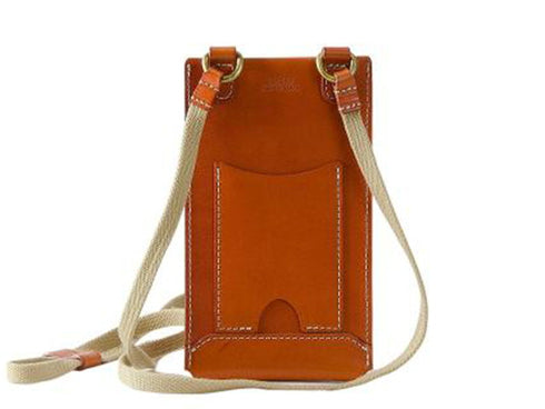 【豊岡財布 エンドー鞄 EN1146 ブラウン】嘉玄 財-TAKARA- スマホポシェット